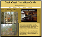 Desktop Screenshot of duckcreekvacation.com